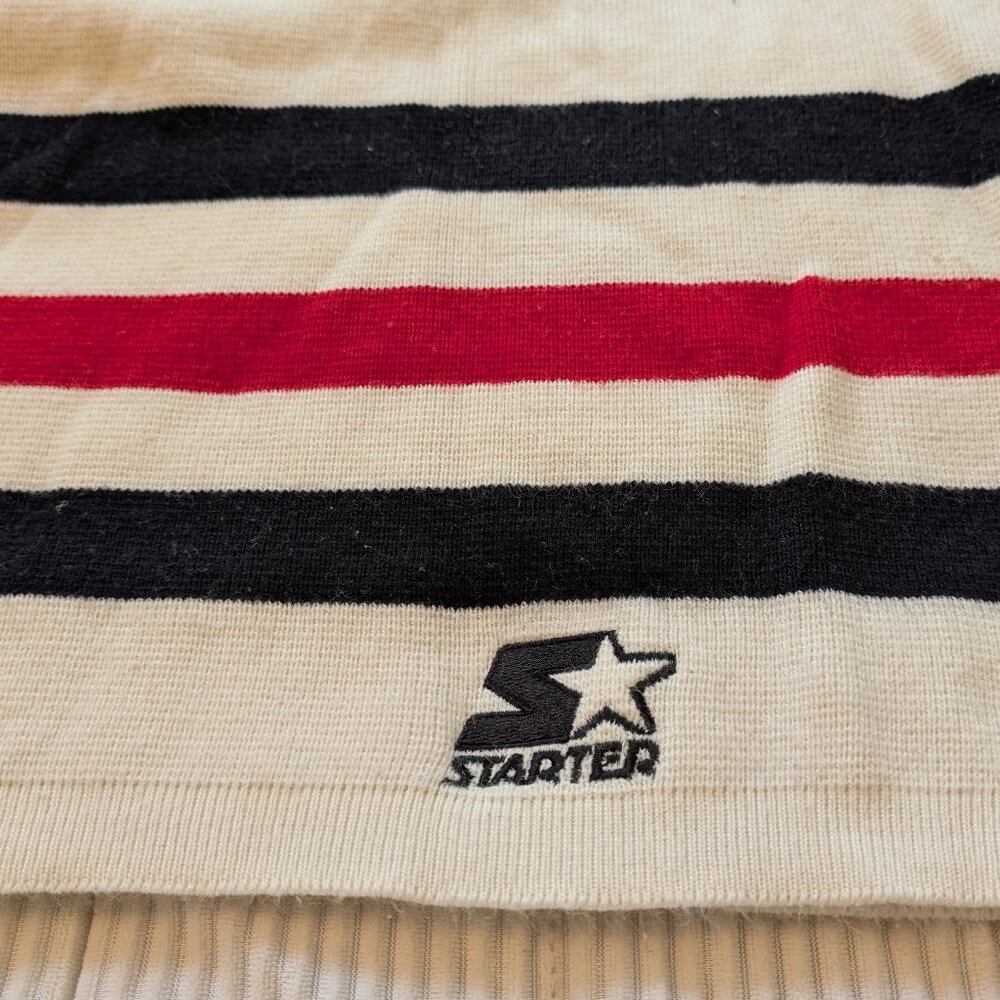 Vintage Chicago Blackhawks Starter Throwback Sweater XL EUC NHL Hockey - Picture 9 of 10